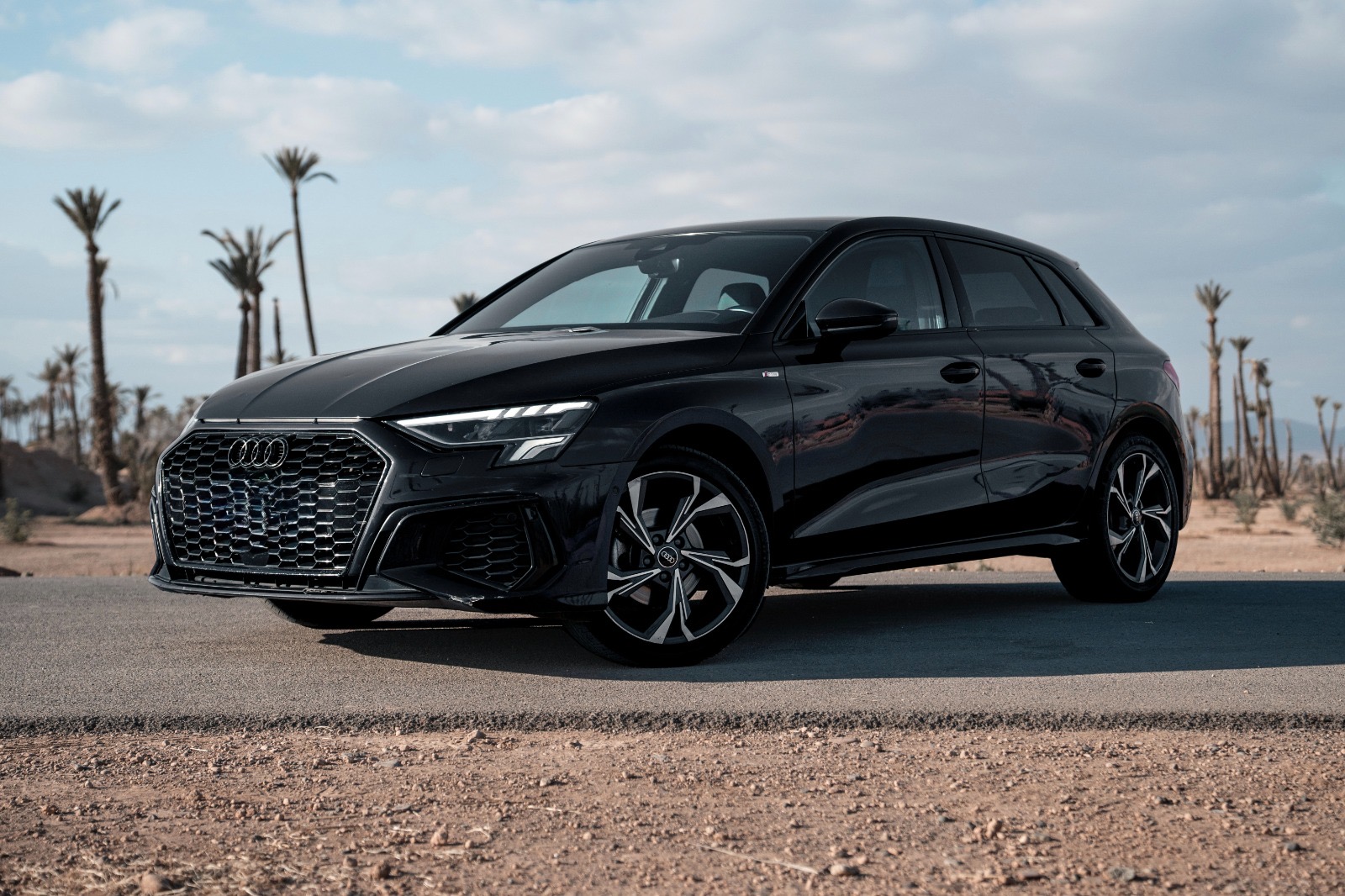 Audi A3 S Line location Marrakech