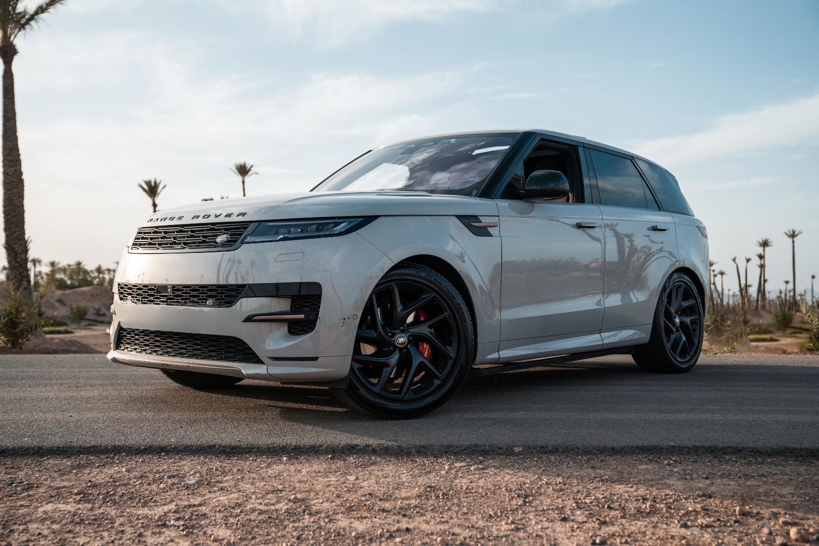 Land Rover Range Rover Sport Blanc location Marrakech